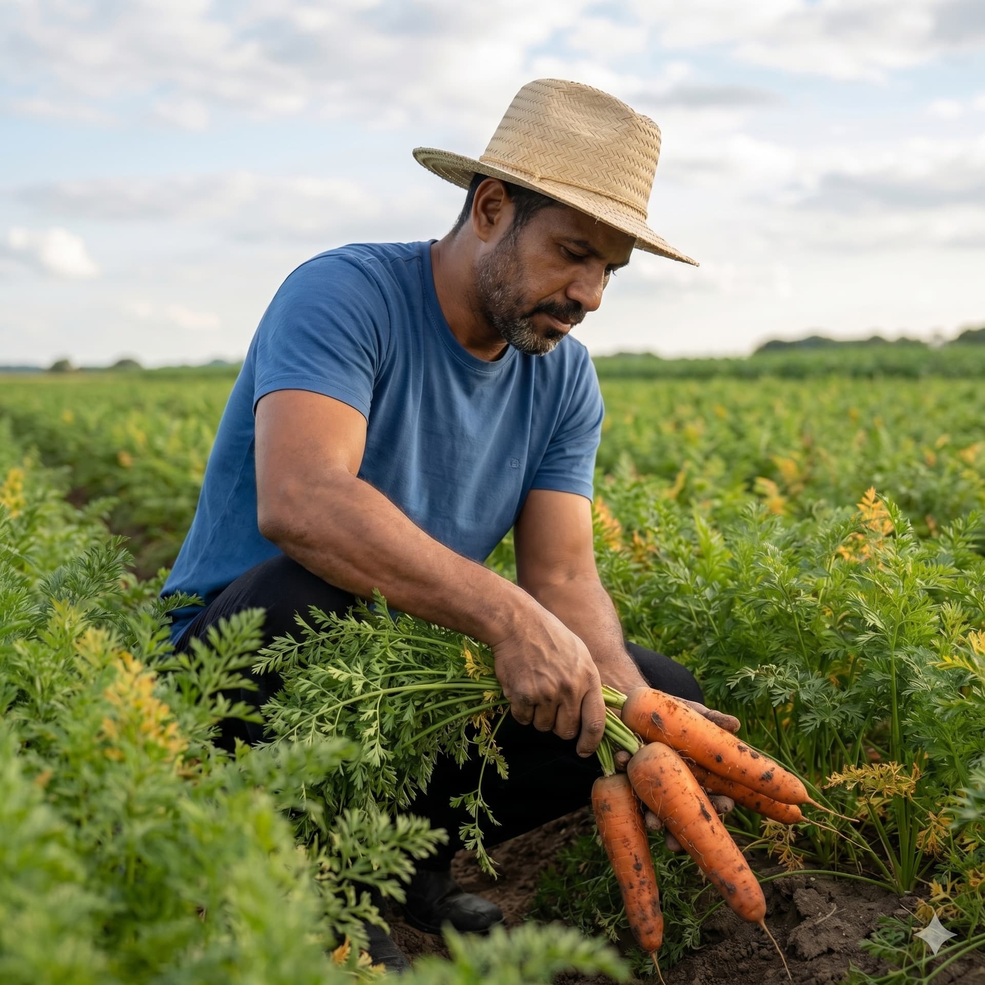 Productor del sector horticultor